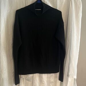 Wilfred Cyprie Black Turtleneck Sweater